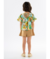 CONJUNTO BLUSA MALHA SELVA E SHORT TECIDO LINHO UP BABY - comprar online
