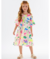 VESTIDO EM MEIA MALHA ABSTRATO UP BABY