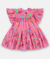VESTIDO EM MEIA MALHA ABSTRATO UP BABY na internet