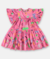 VESTIDO EM MEIA MALHA ABSTRATO UP BABY - comprar online