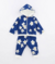 CONJUNTO BEBE MOLETOM FLOR LINDINHA AZUL