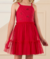 VESTIDO VERAO CEREJA TULES MON SUCRE na internet