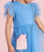 VESTIDO TULE AZUL COM BOLSA CASINHA MON SUCRE -  Lelidi Baby Kids | Moda Infantil Confortável e Estilosa