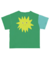 CONJUNTO CAMISETA MANGA CURTA MALHA E BERMUDA MOLETOM VERDE TRES E JA