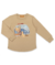 CAMISETA MANGA LONGA URSO KOMBI BEGE