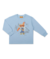 CAMISETA LONGA URSO SKI AZUL BEBE DAME MINI