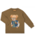 CAMISETA LONGA URSO COLLEGE AREIA DAME MINI