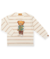 CAMISETA MANGA LONGA LISTRADA OFF URSO DAME MINI