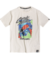 T-SHIRT YOUCCIE OFF WHITE STITCH -  Lelidi Baby Kids | Moda Infantil Confortável e Estilosa