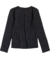 BLUSA ML BASICA CANELADA PRETO MOMI - comprar online