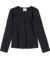 BLUSA ML BASICA CANELADA PRETO MOMI