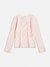 BLUSA ML BASICA CANELADA ROSA CLARO - comprar online