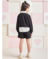 CONJUNTO CASACO E SHORTS PRETO MOMI na internet