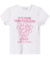 BLUSA COM ESTAMPA GLITTER OFF WHITE MOMI