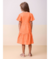 VESTIDO SUNSET COM LACO LARANJA MOMI - comprar online