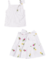CONJUNTO REGATA E SAIA OFF WHITE MOMI - loja online