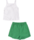 Imagem do CONJUNTO REGATA OFF E SHORTS MOMI
