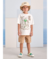 T-SHIRT MC YOUCCIE OFF WHITE PLUTO & MICKEY