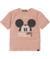 CONJUNTO T-SHIRT MICKEY E BERMUDA ROSA YOUCCIE