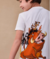 T-SHIRT REI LEÃO OFF WHITE YOUCCIE - comprar online