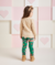 CONJUNTO ML BLUSA E LEGGING BEGE ESCURO MOMI na internet