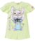 VESTIDO STITCH E ANGEL VERDE SOFT LIME MOMI na internet