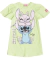 VESTIDO STITCH E ANGEL VERDE SOFT LIME MOMI na internet