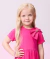 VESTIDO LACO COM STRASS PINK GLAM MOMI -  Lelidi Baby Kids | Moda Infantil Confortável e Estilosa