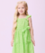 VESTIDO LAISE COM FAIXA VERDE SOFT MINT MOMI na internet