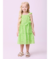 VESTIDO LAISE COM FAIXA VERDE SOFT MINT MOMI