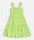 VESTIDO LAISE COM FAIXA VERDE SOFT MINT MOMI - loja online