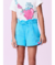 CONJUNTO BLUSA E SHORTS PEROLA MOMI -  Lelidi Baby Kids | Moda Infantil Confortável e Estilosa