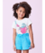 CONJUNTO BLUSA E SHORTS PEROLA MOMI na internet