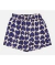 CONJ AZUL BLUSA BONJOUR E SHORTS/ SAIA CORAÇÃO MOMI