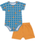 CONJUNTO BODY E BERMUDA MASCULINO BEBE NINI & BAMBINI