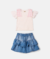 Imagem do CONJUNTO BLUSA E SAIA OFF WHITE ANIME