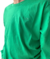 CAMISETA BASICA MANGA LONGA MALHA VERDE - comprar online