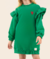 VESTIDO MOLETOM FELPADO VERDANTE - comprar online