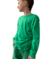 CAMISETA BASICA MANGA LONGA MALHA VERDE na internet