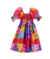 VESTIDO MAXI CORDEFLOR FABULA -  Lelidi Baby Kids | Moda Infantil Confortável e Estilosa