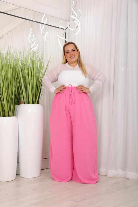 PANTALONA JESSY ROSA CHICLETE - comprar online