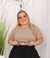 CROPPED ARGOLA BEGE - TAM ÚNICO 44 AO 54 - comprar online