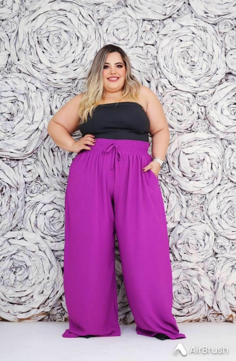 PANTALONA JESSY UVA - comprar online