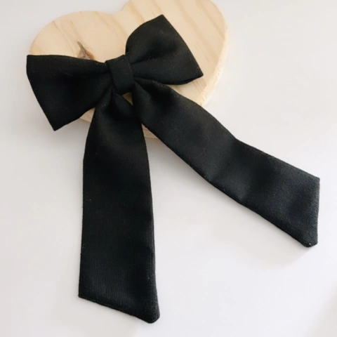 LAÇO PONTAS LONGAS | PRETO