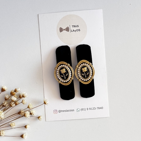 TIC TAC VELUDO COM ALPIQUE DE ROSA