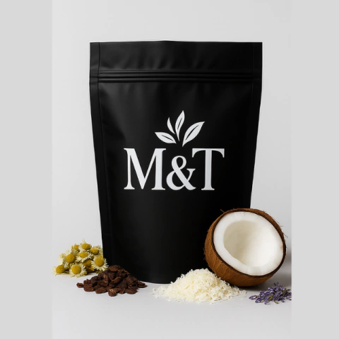 Yerba Orgánica “Serena Nocturna” – Manzanilla, Coco, Cacao y Lavanda 60g | Mateytea - comprar online