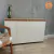 Mini Despensa Branca com Tampo Amadeirado - 4 Portas - Pôr Design e Móveis