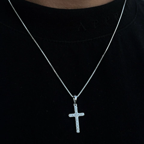 Corrente NJ.01 - 50 CM - Prata 925