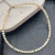 Collar Acero Dorado y Perlas de Rio 6mm - comprar online