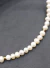 Collar Acero Dorado y Perlas de Rio 6mm en internet